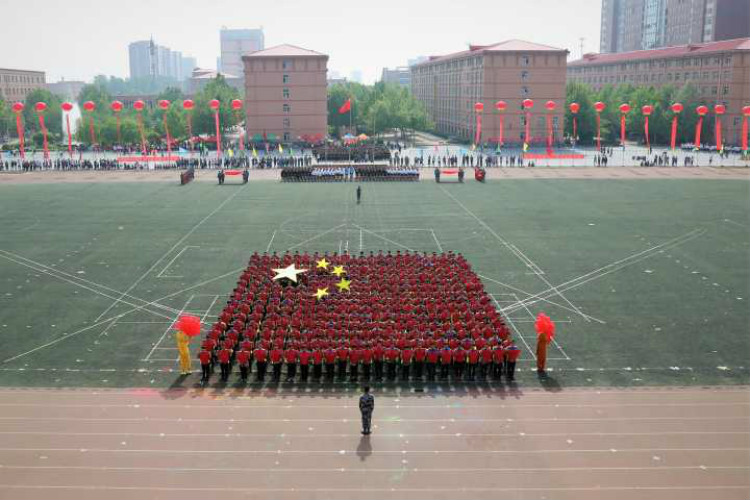 青春颂 竞技风 长城梦 ——我校2018年春季运动会隆重开幕