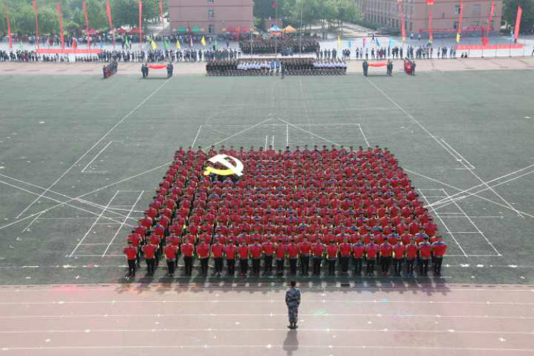 青春颂 竞技风 长城梦 ——我校2018年春季运动会隆重开幕