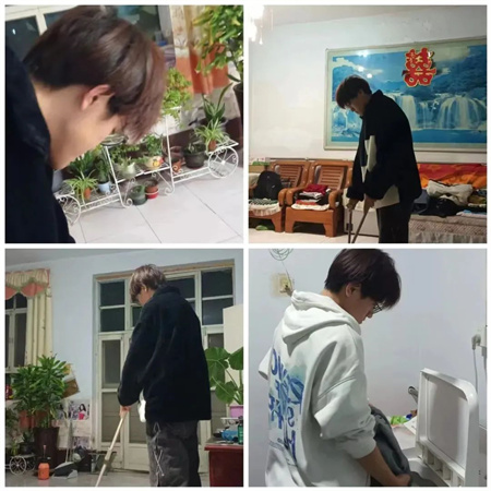 “以孝为先，亲情不断”——保定理工学院艺术学院开展“孝老爱亲”线下主题活动