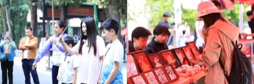 馆校携手承文脉 艺心传承展非遗——保定理工学院五一文创市集助力保定文旅焕新彩